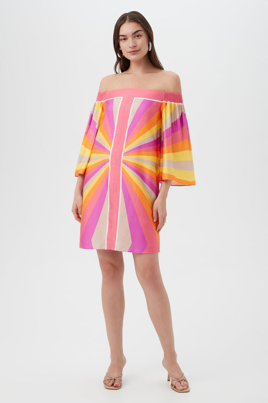 Trina Turk Amaris Off-Shoulder Dress