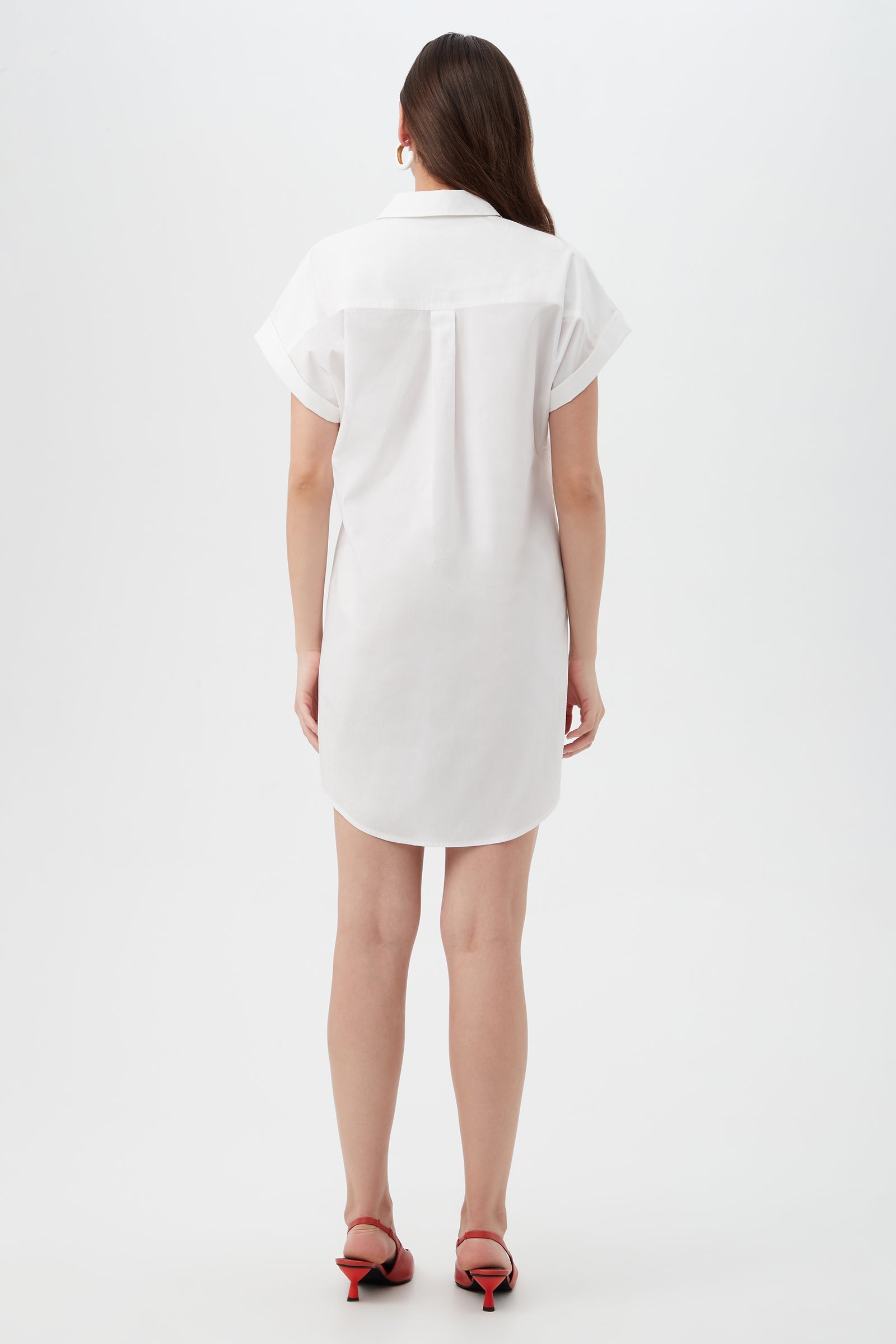 Trina Turk Bonsoir Short-Sleeve Shirt Dress
