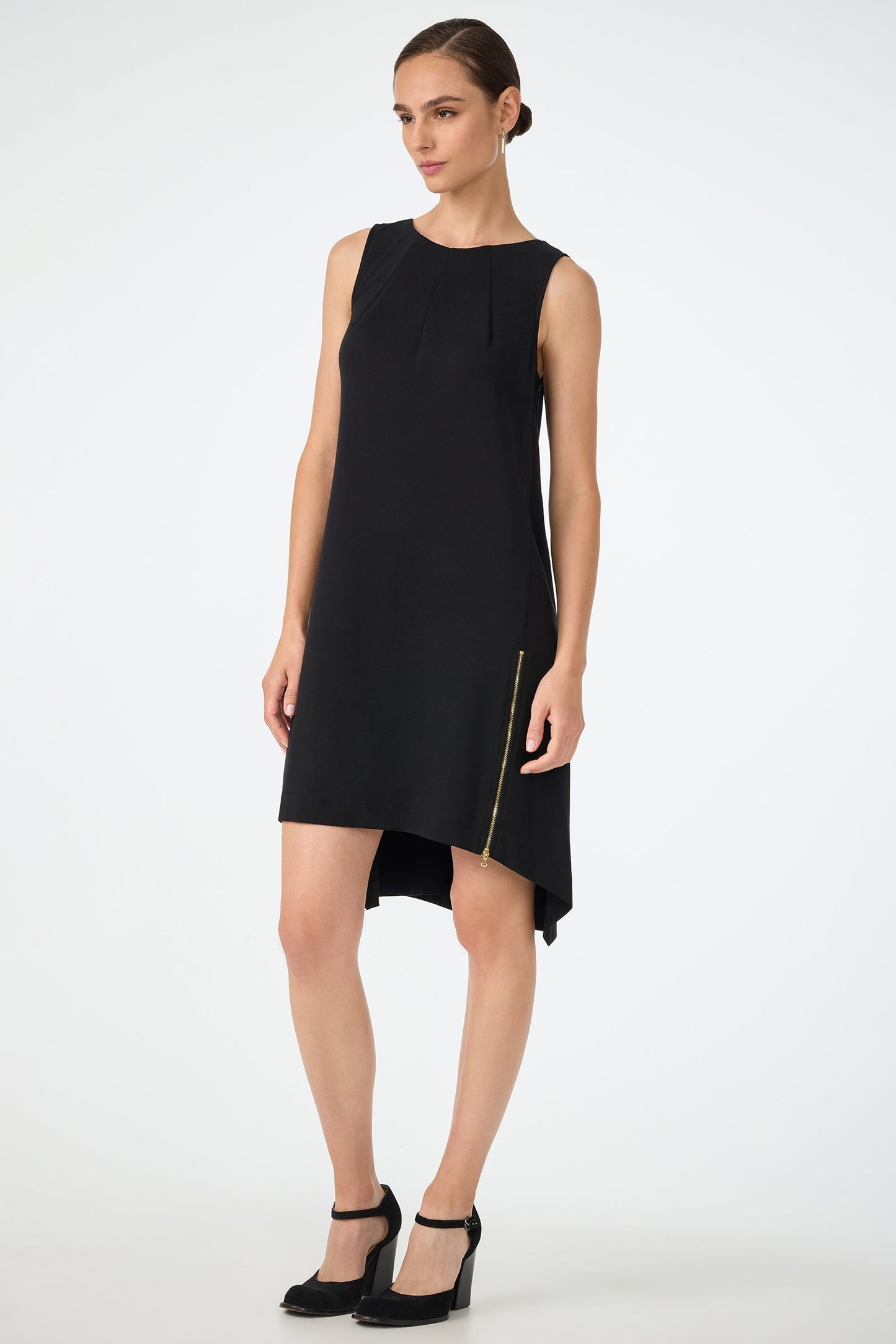 Trina Turk Vantis High-Low Sleeveless Dress