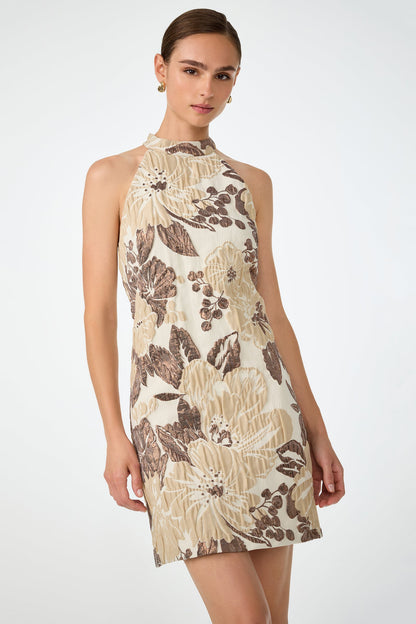 Trina Turk Garam Sleeveless Halter Dress