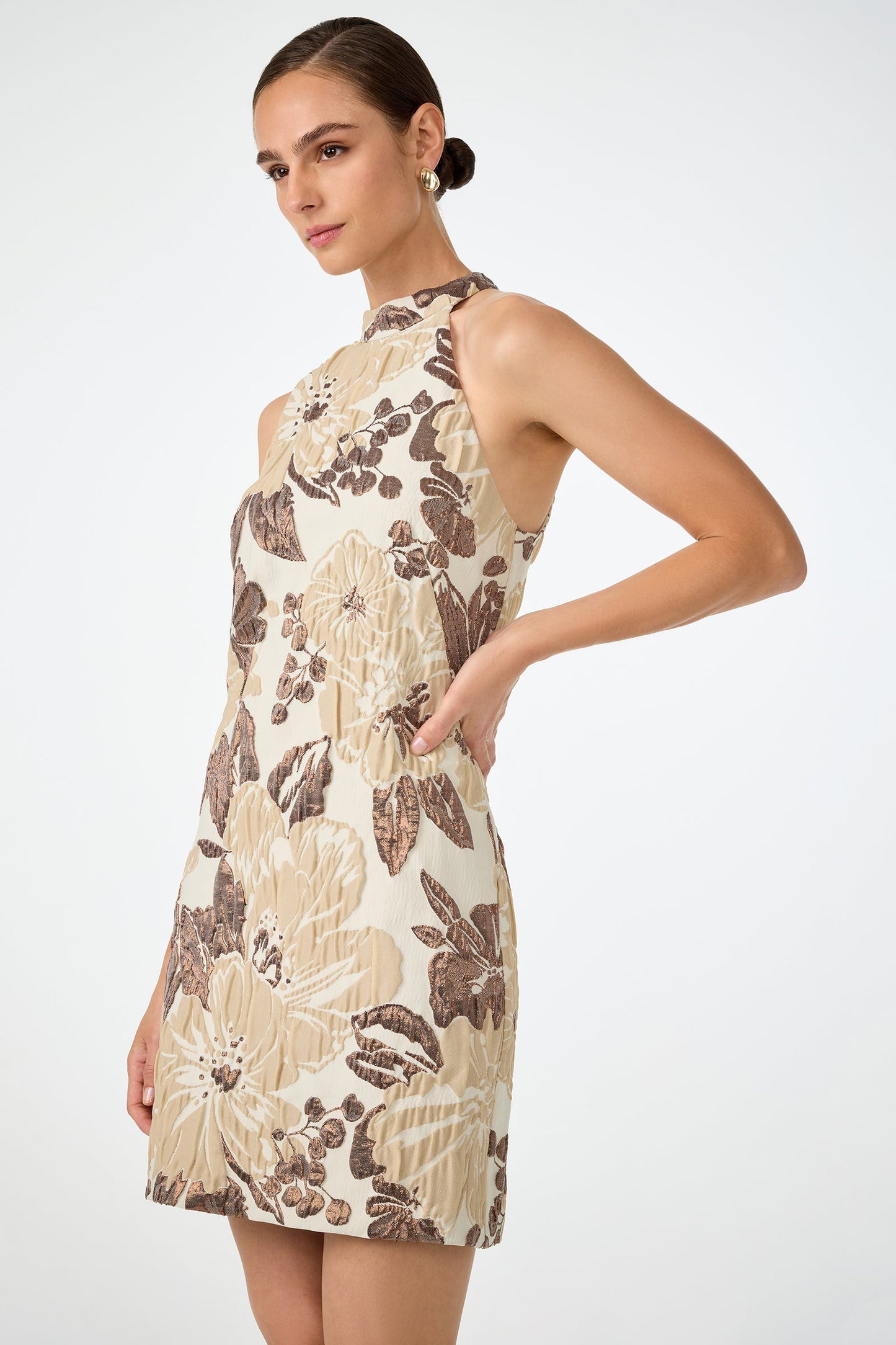 Trina Turk Garam Sleeveless Halter Dress