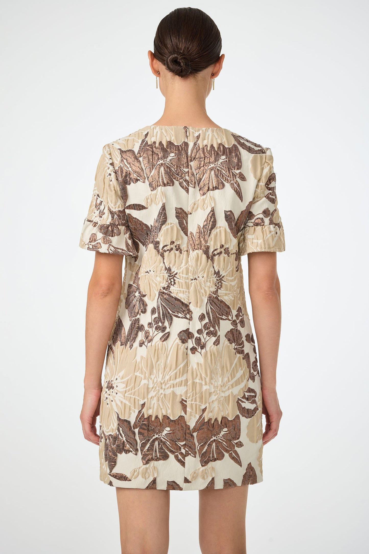 Trina Turk Darling Flounce Sleeve Dress