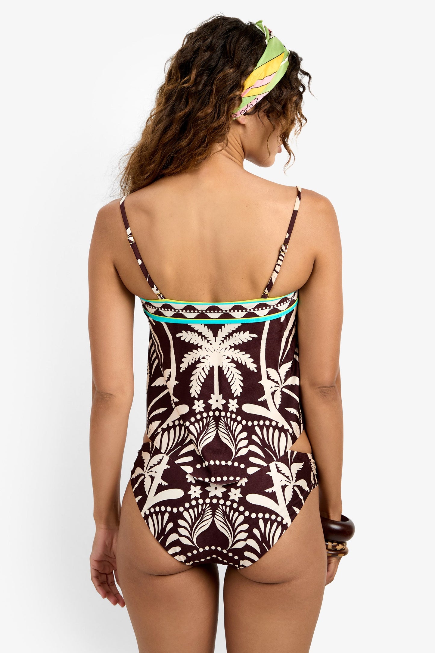 Trina Turk SYROS HANDKERCHIEF TANKINI