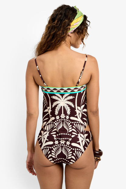 Trina Turk SYROS HANDKERCHIEF TANKINI