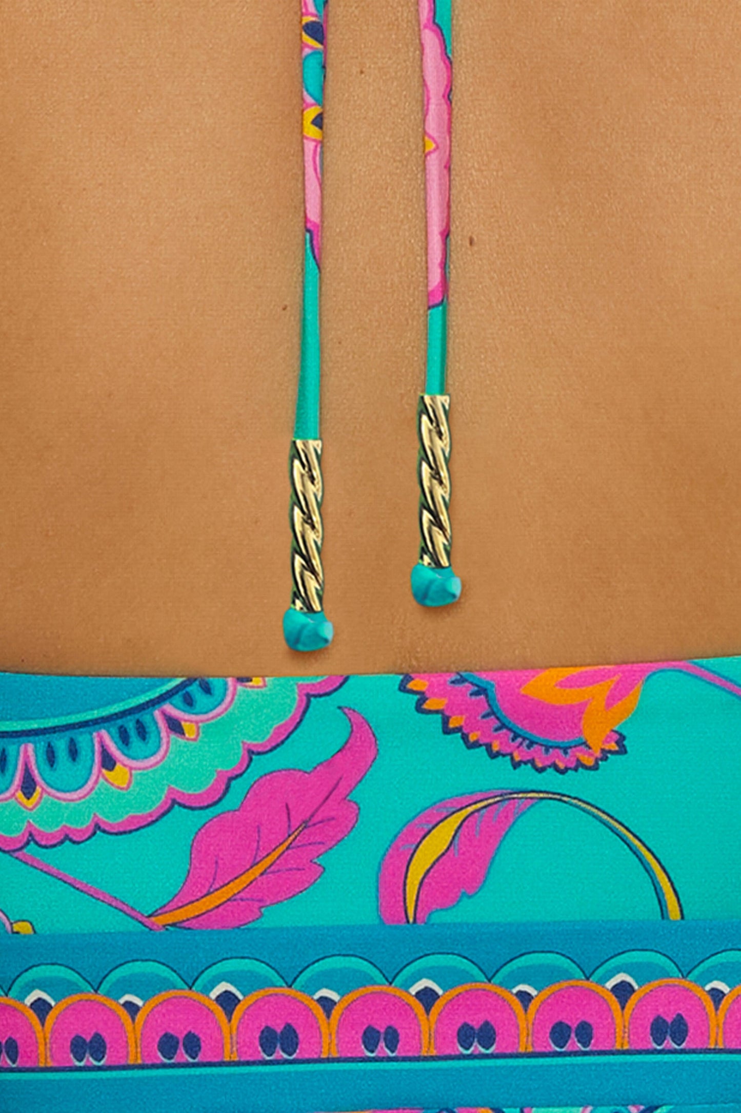 Trina Turk Bandeau Tankini Swim Top - Mykonos