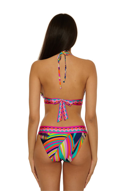 Trina Turk Reversible Halter Swim Top - Paralia