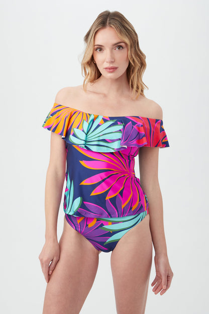 Trina Turk WAILEA OFF THE SHOULDER TANKIN