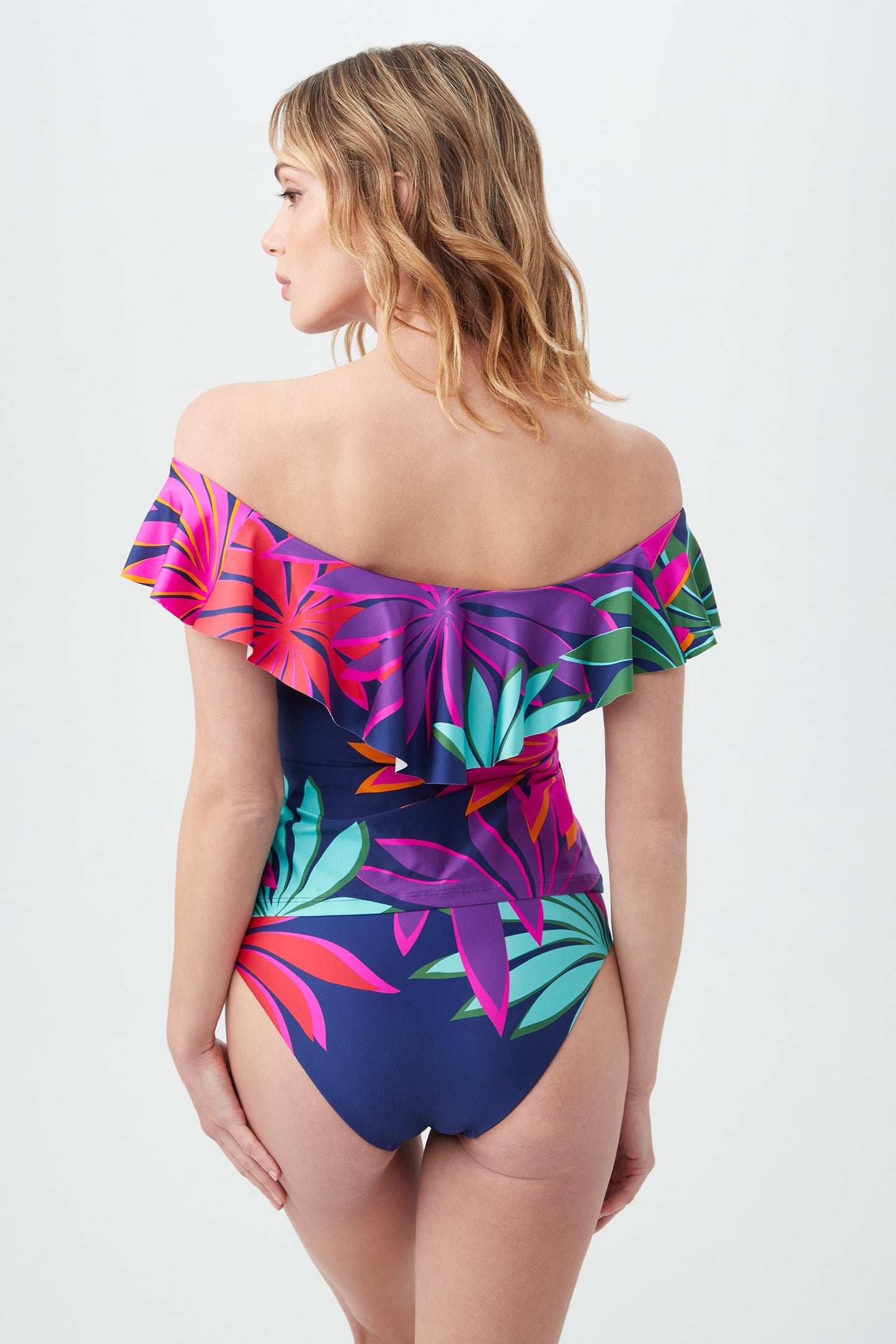 Trina Turk WAILEA OFF THE SHOULDER TANKIN