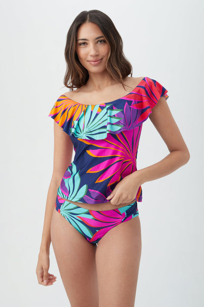 Trina Turk WAILEA OFF THE SHOULDER TANKIN