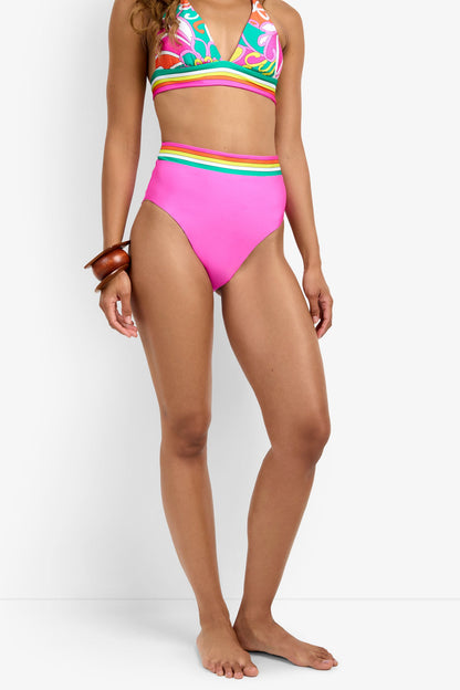 Trina Turk ELARA REVERSIBLE HIGH-WAIST BOTTOM