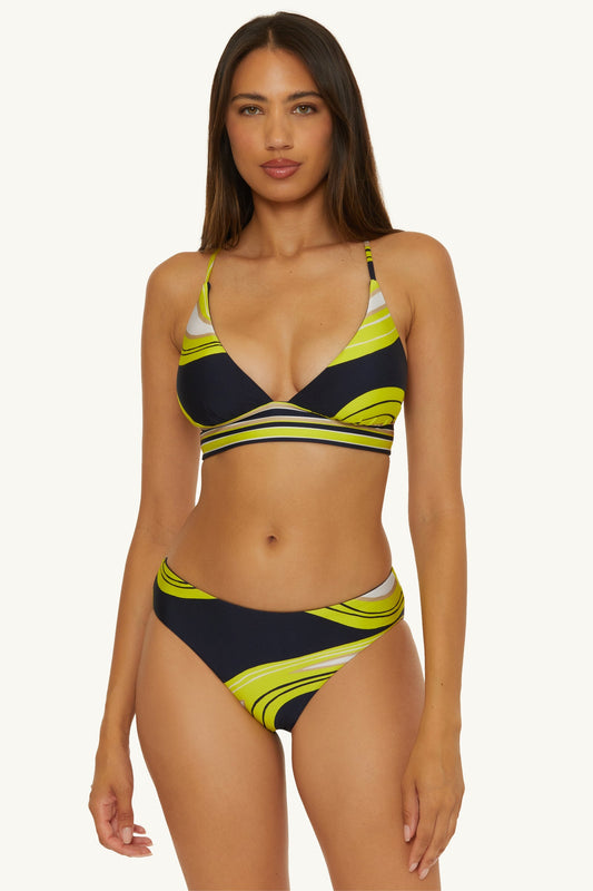 Trina Turk Reversible Hipster Swim Bottom - Serena Swirl