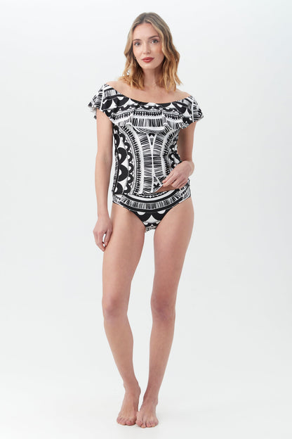 Trina Turk HULA SHIRRED HIPSTER