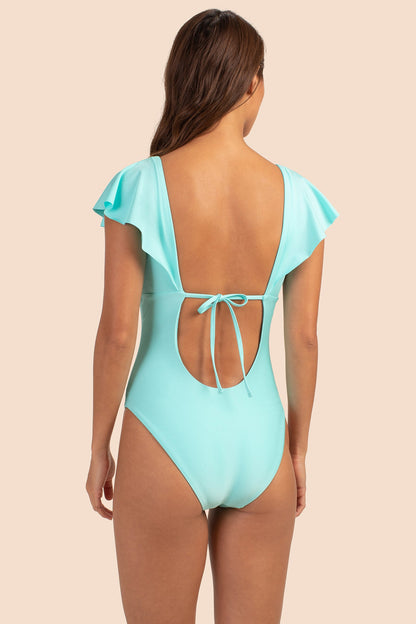 Trina Turk Monaco Solids Flutter Maillot