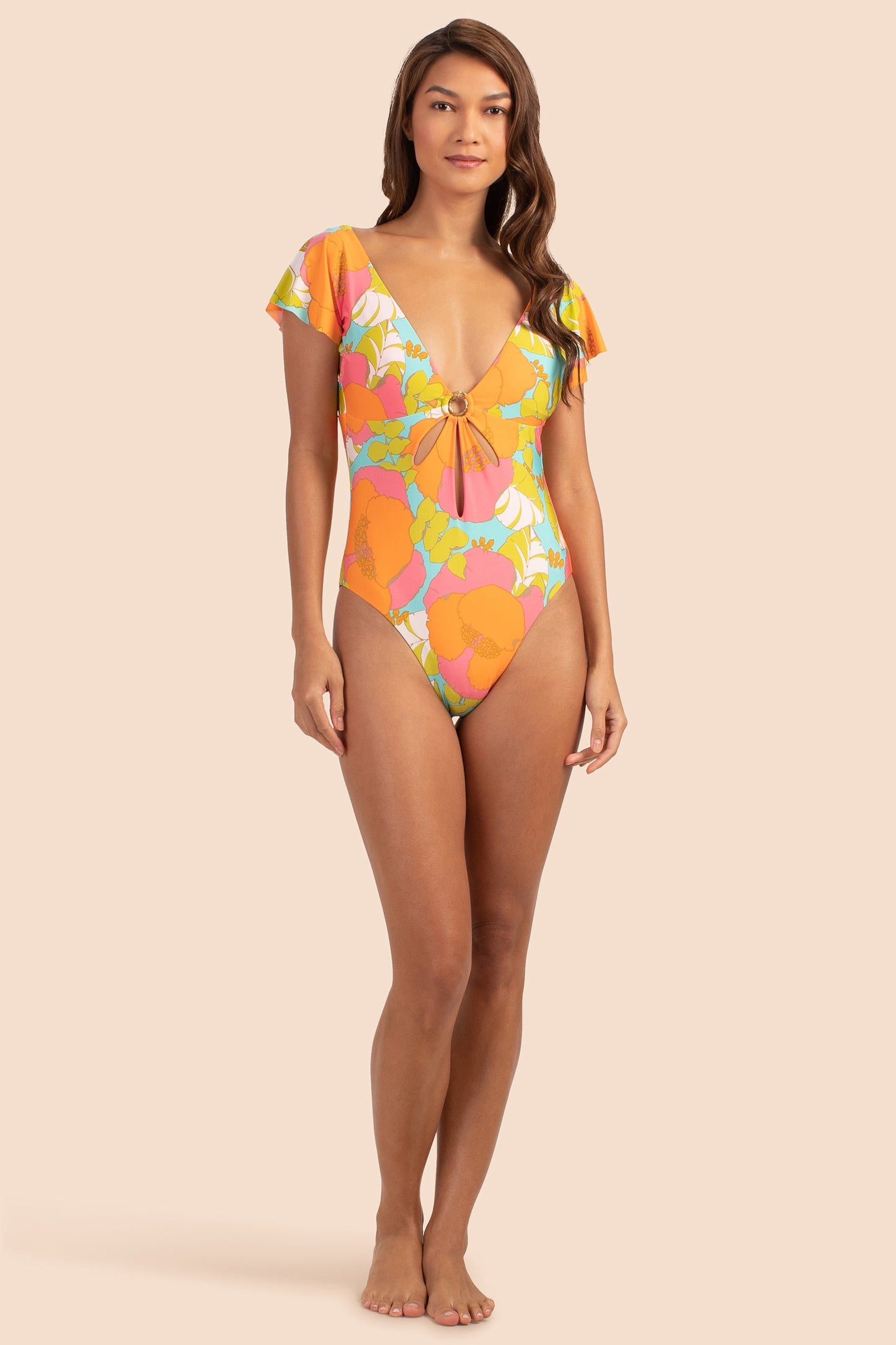 Trina Turk Flutter Maillot
