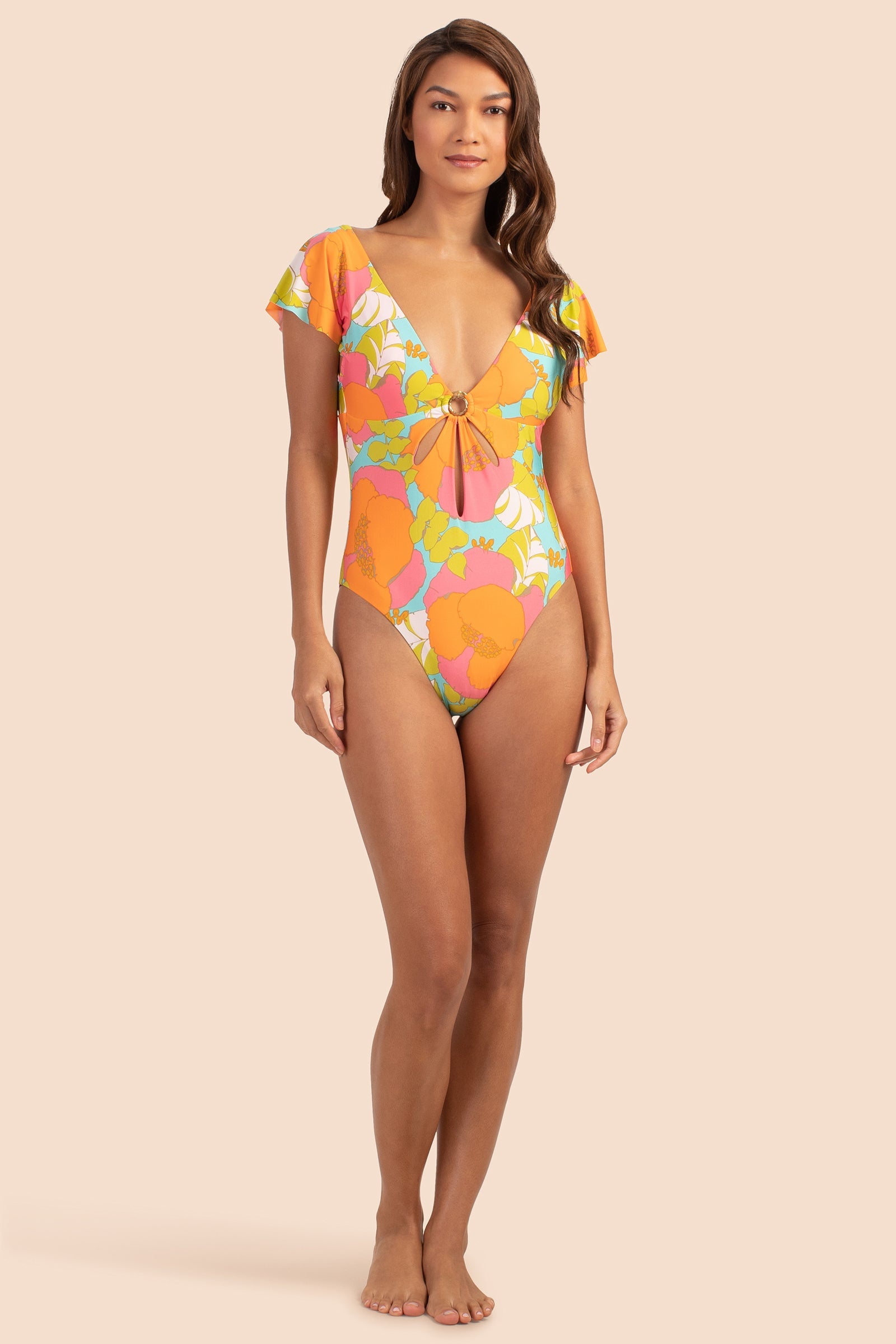 Trina Turk Flutter Maillot