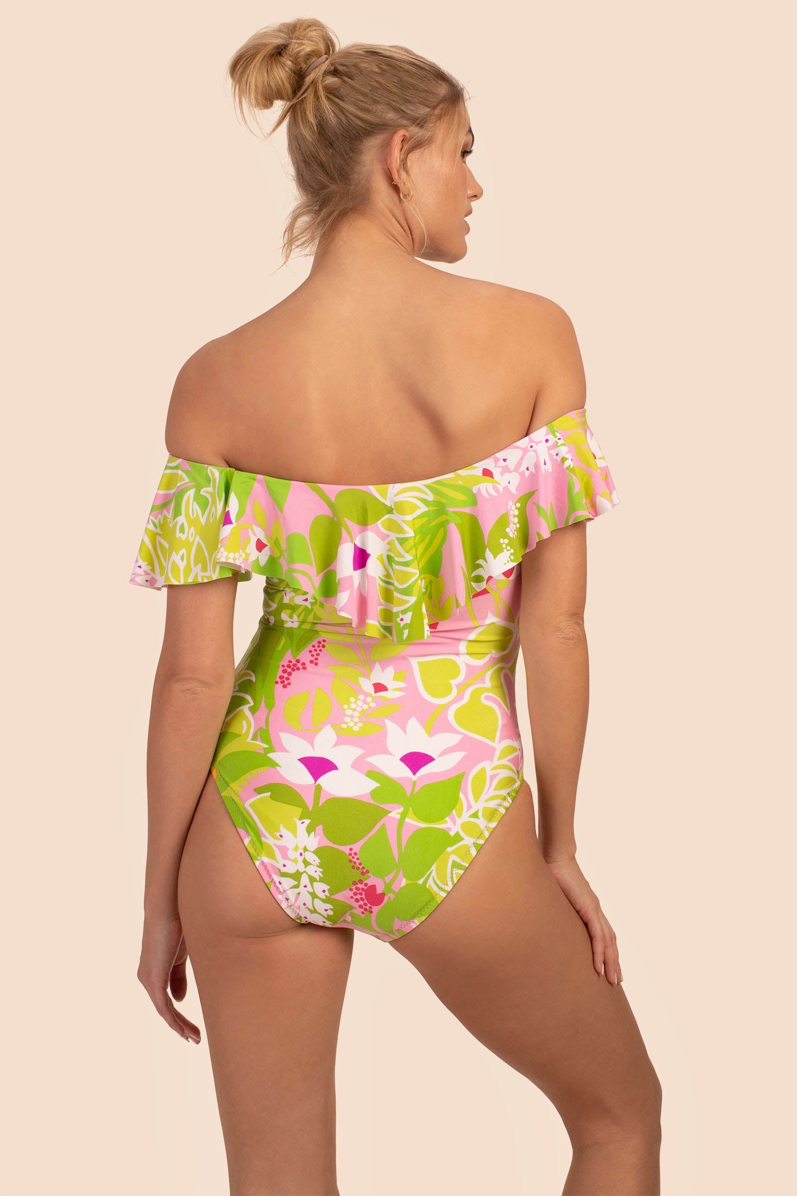 Trina Turk Off The Shoulder One Piece