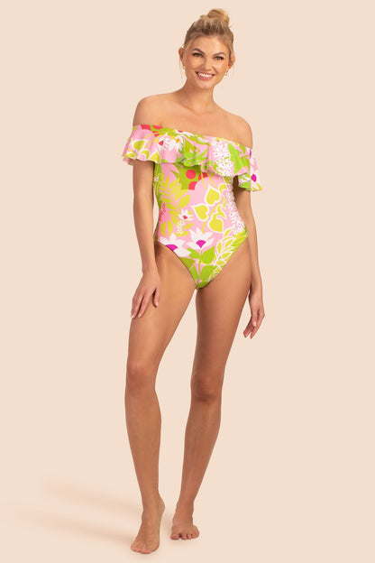Trina Turk Off The Shoulder One Piece