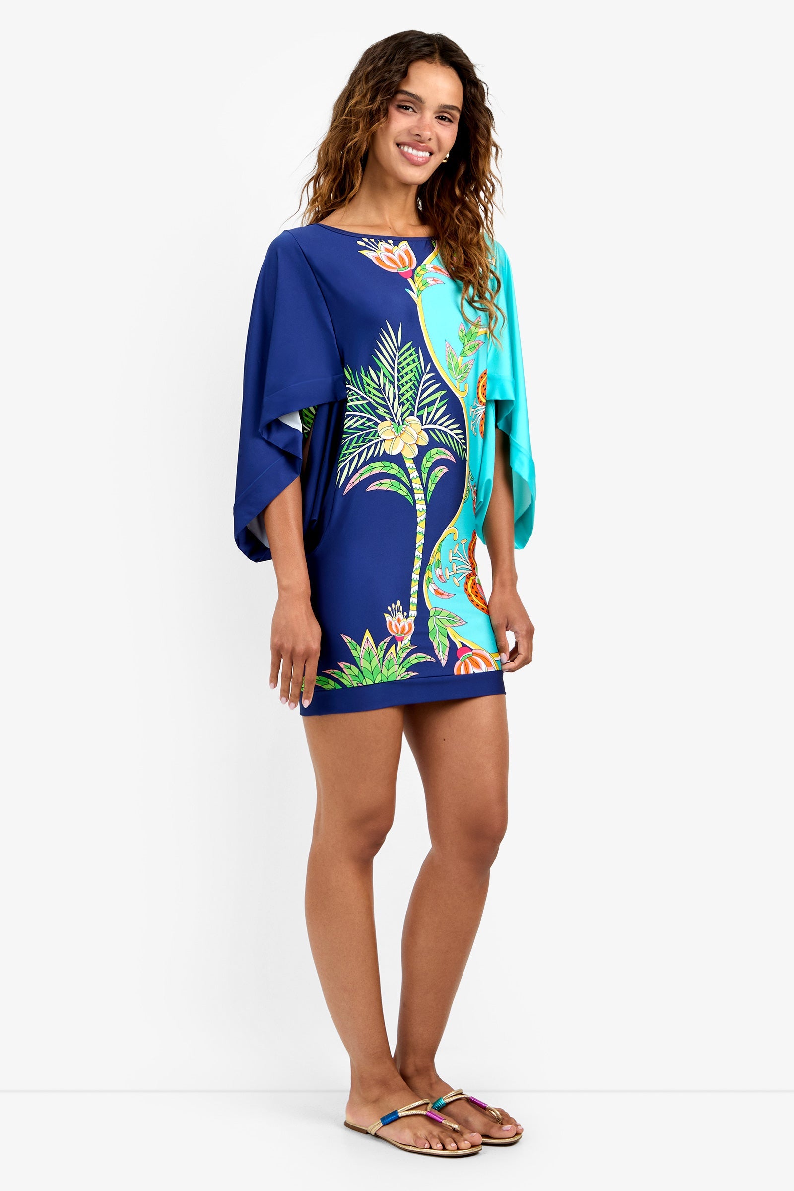 Trina Turk FLAMINGO CASABLANCA DRESS