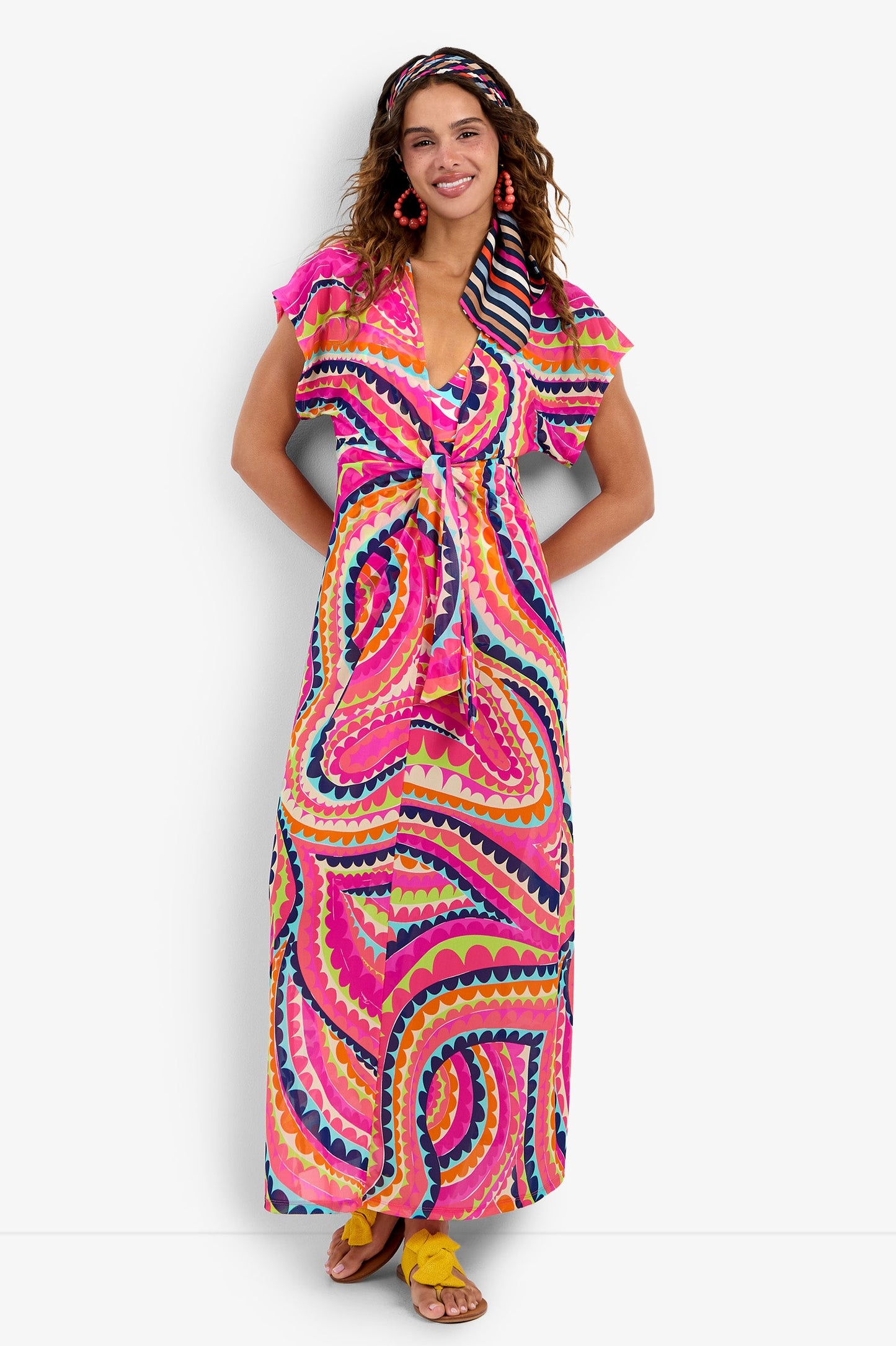 Trina Turk Cover-Up Maxi Dress