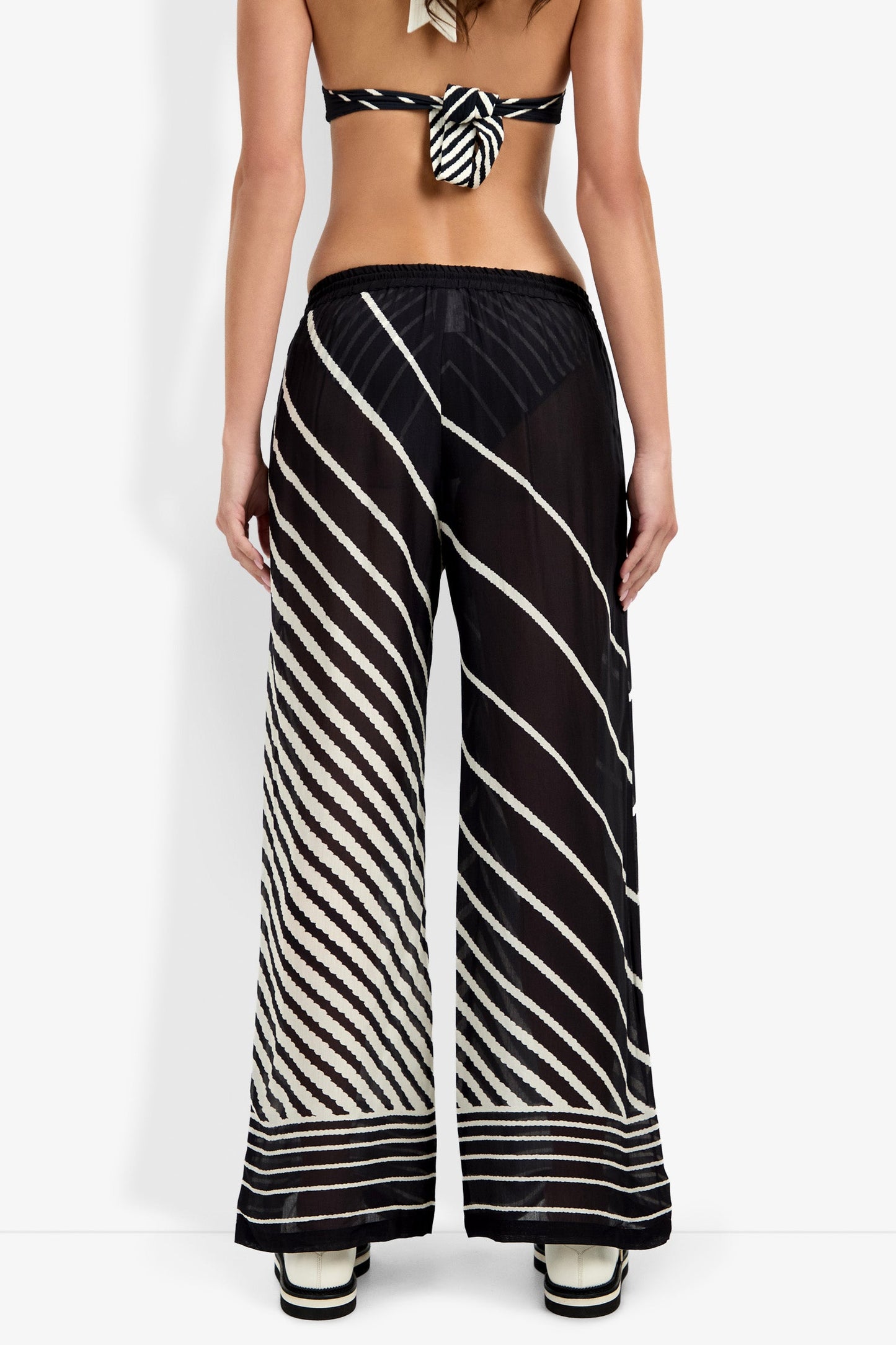 Trina Turk Net Stripe Beach Pant