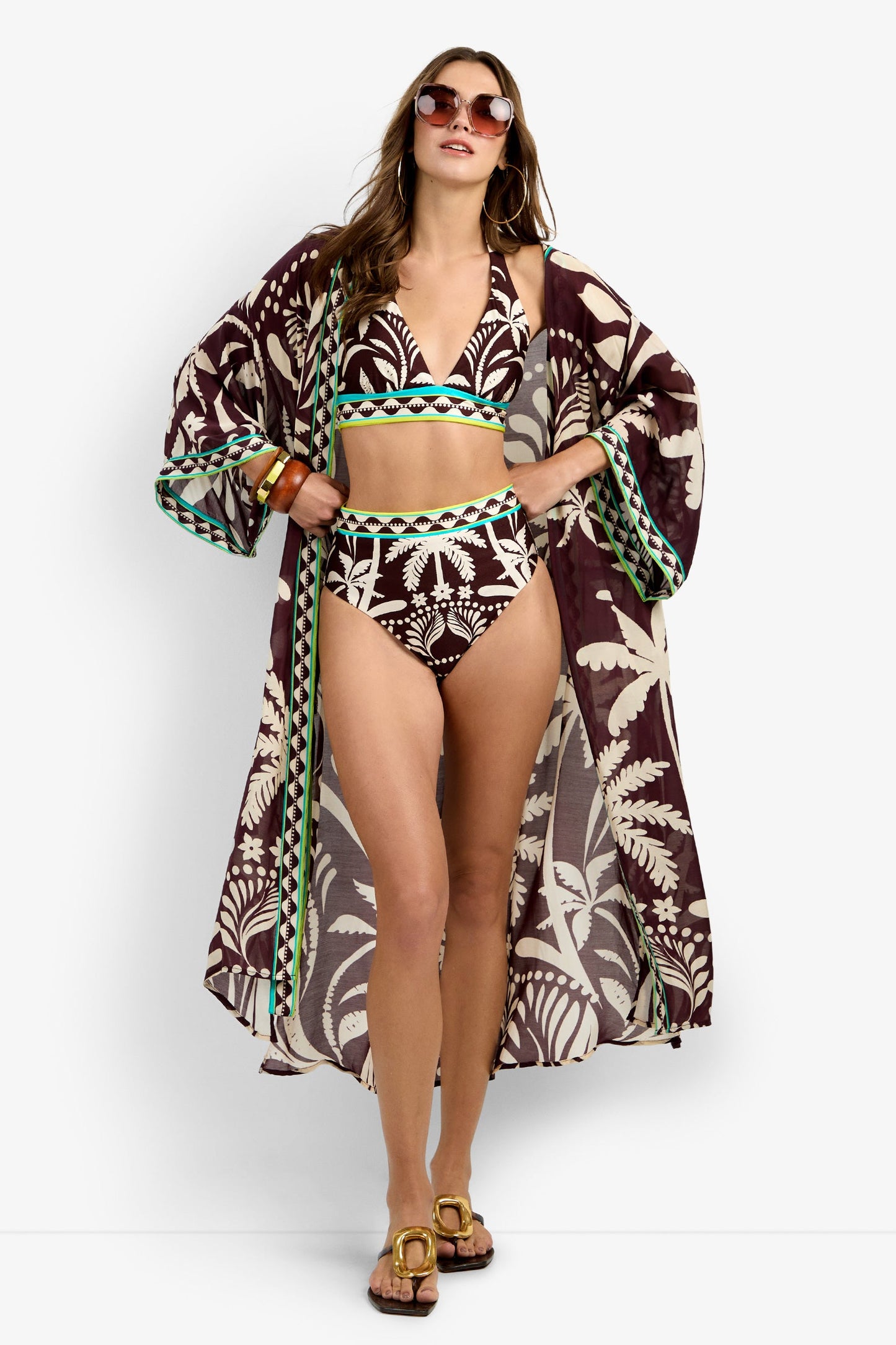 Trina Turk SYROS KIMONO MAXI DUSTER