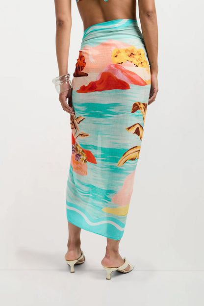 Trina Turk Pareo Swim Cover-Up