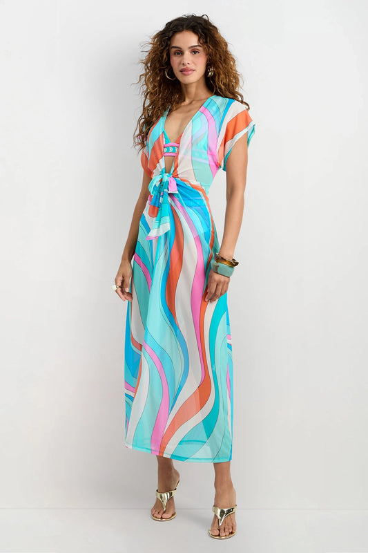Trina Turk Cover-Up Maxi Dress - Apollo