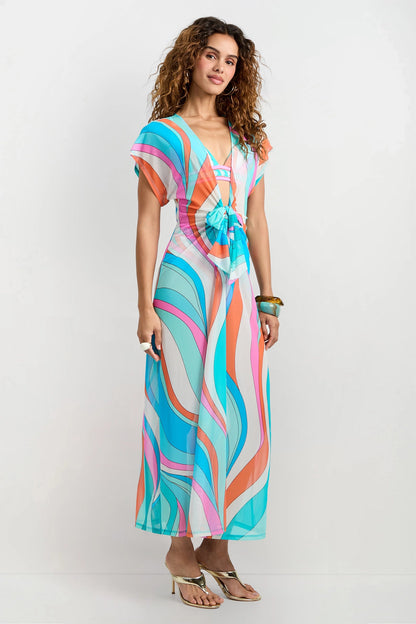 Trina Turk Cover-Up Maxi Dress - Apollo
