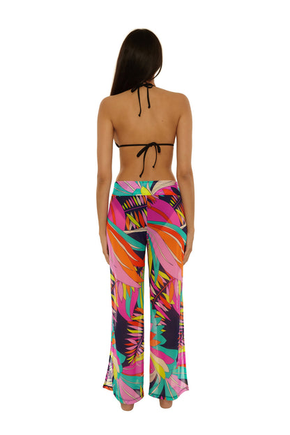 Trina Turk Mesh Swim Cover-Up Pant - Paralia