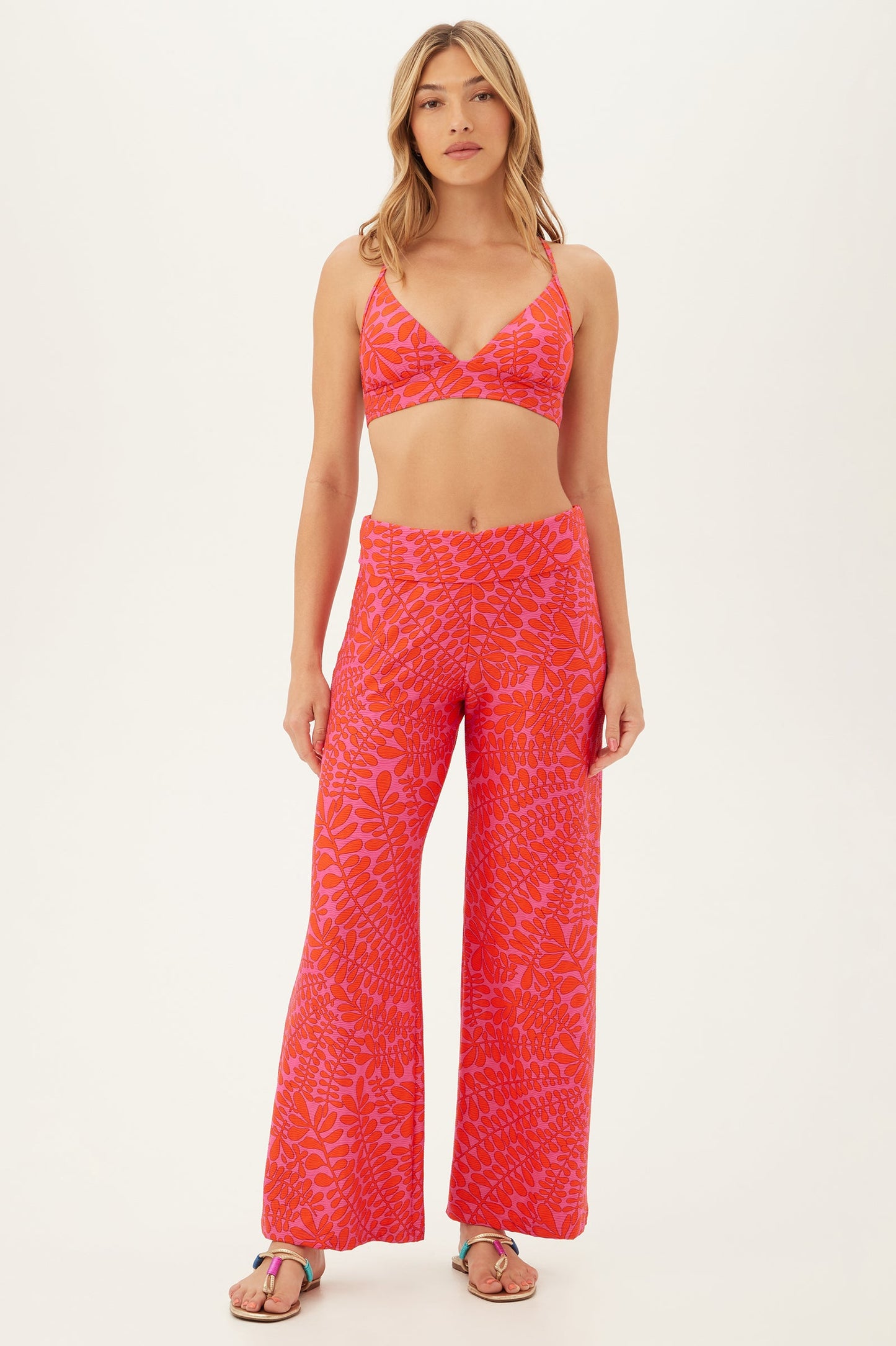 Trina Turk Women's Trellis Swim Cover-Up Pant