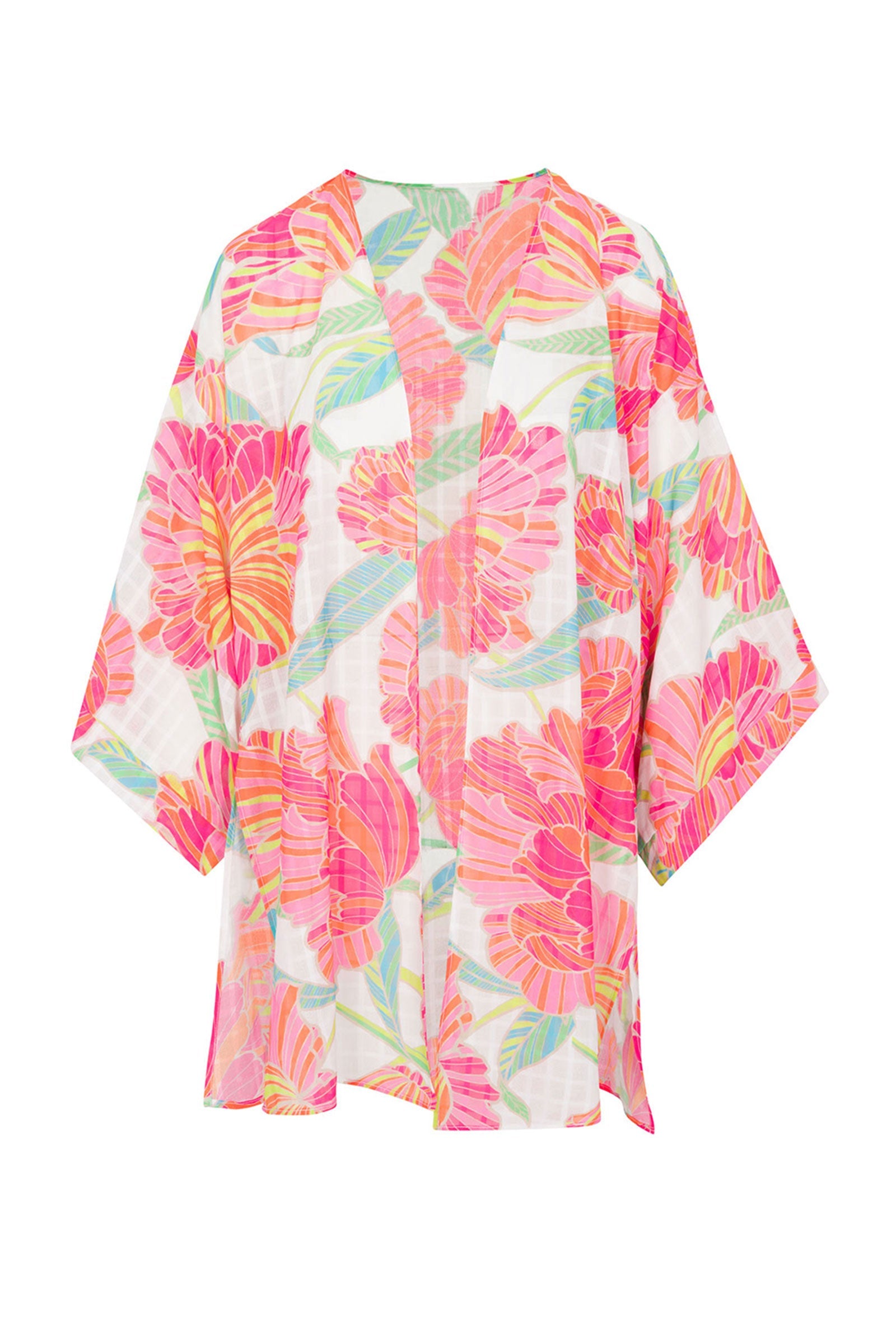 Trina Turk Women's Poppy Tie Front Swim Cover-Up Shirt