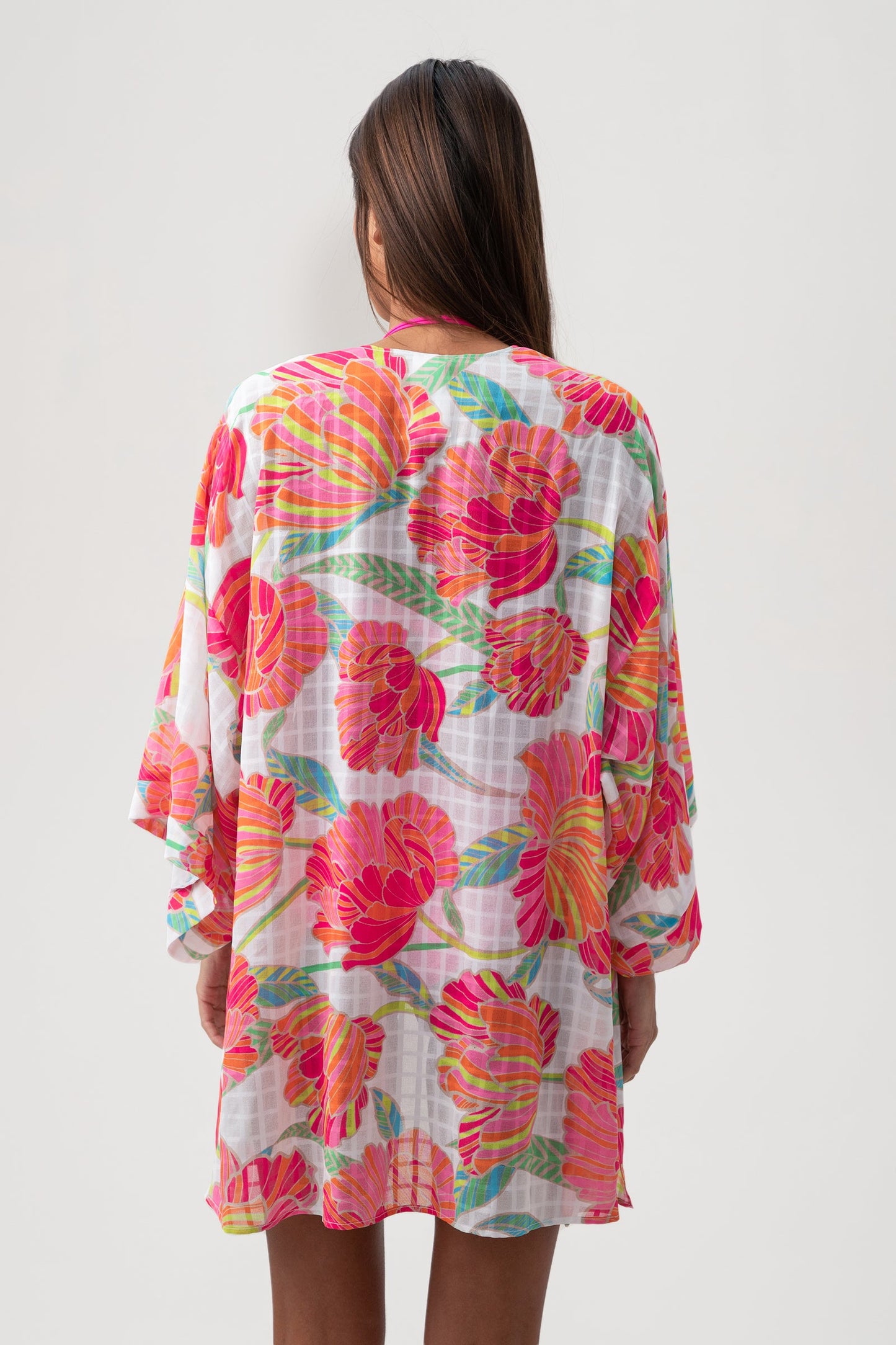 Trina Turk Women's Poppy Tie Front Swim Cover-Up Shirt