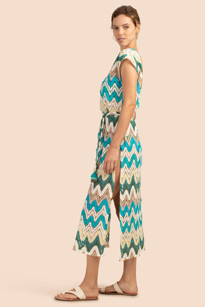 Trina Turk Crochet Column Dress