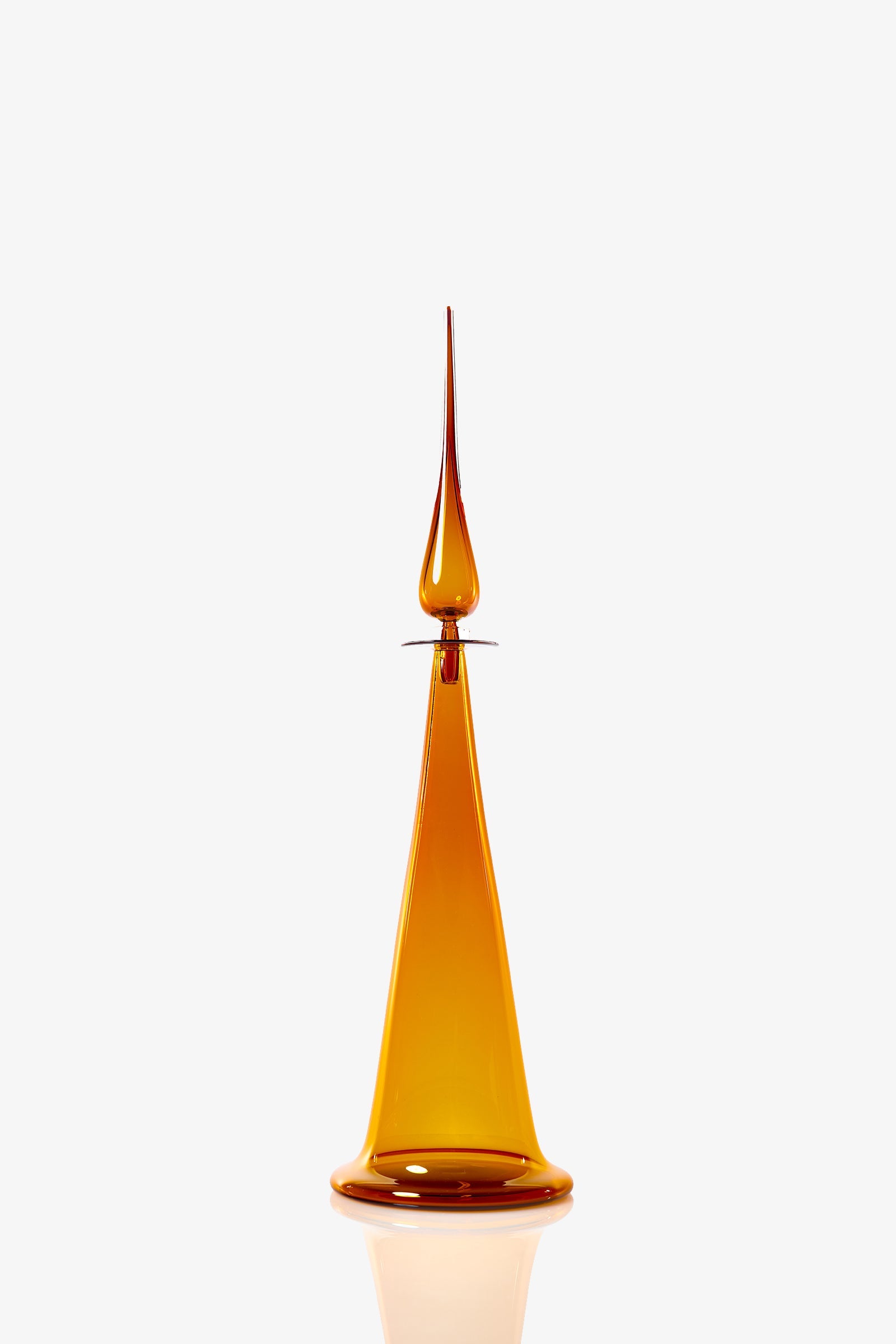Trina Turk Large Fluted Cone Decanter