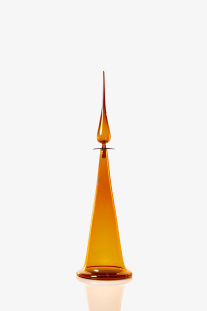 Trina Turk Large Fluted Cone Decanter