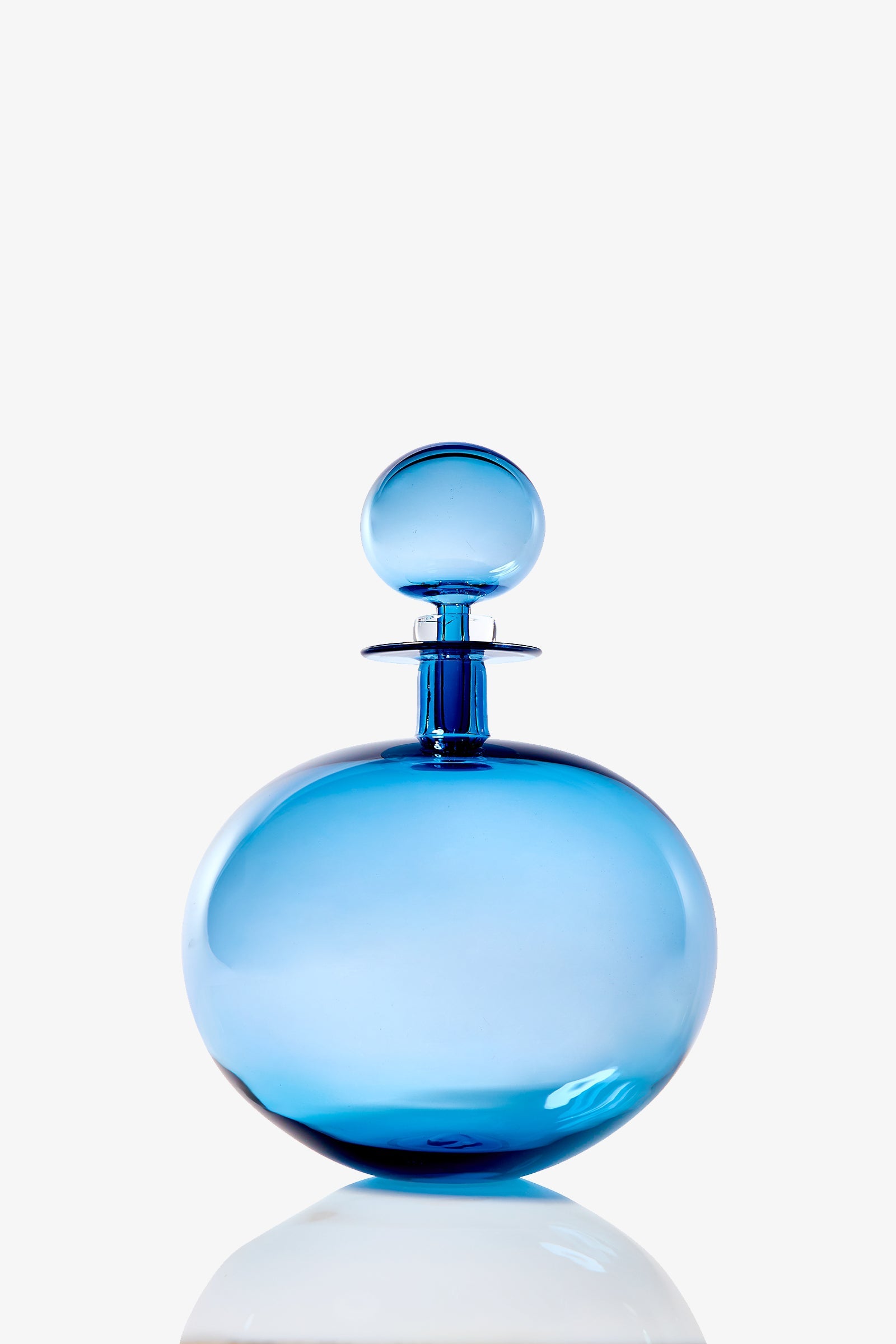 Trina Turk Large Low Round Decanter