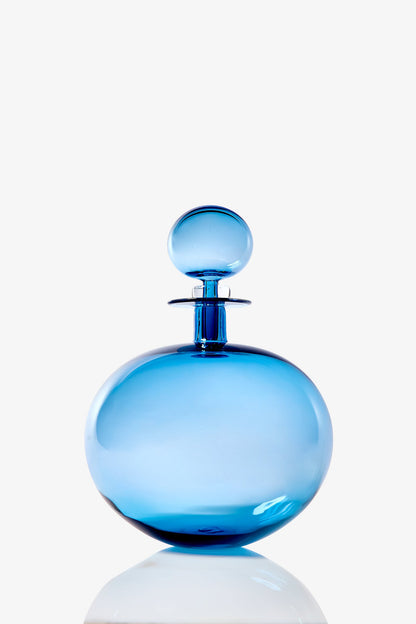 Trina Turk Large Low Round Decanter