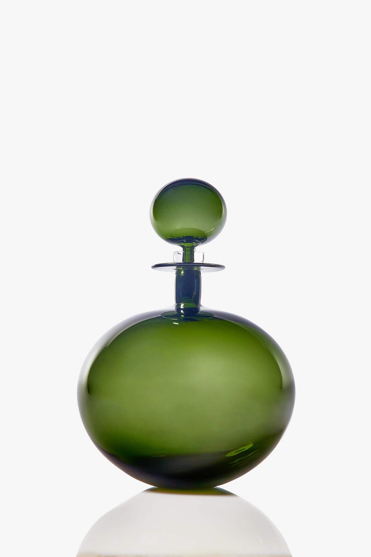 Trina Turk Large Low Round Decanter