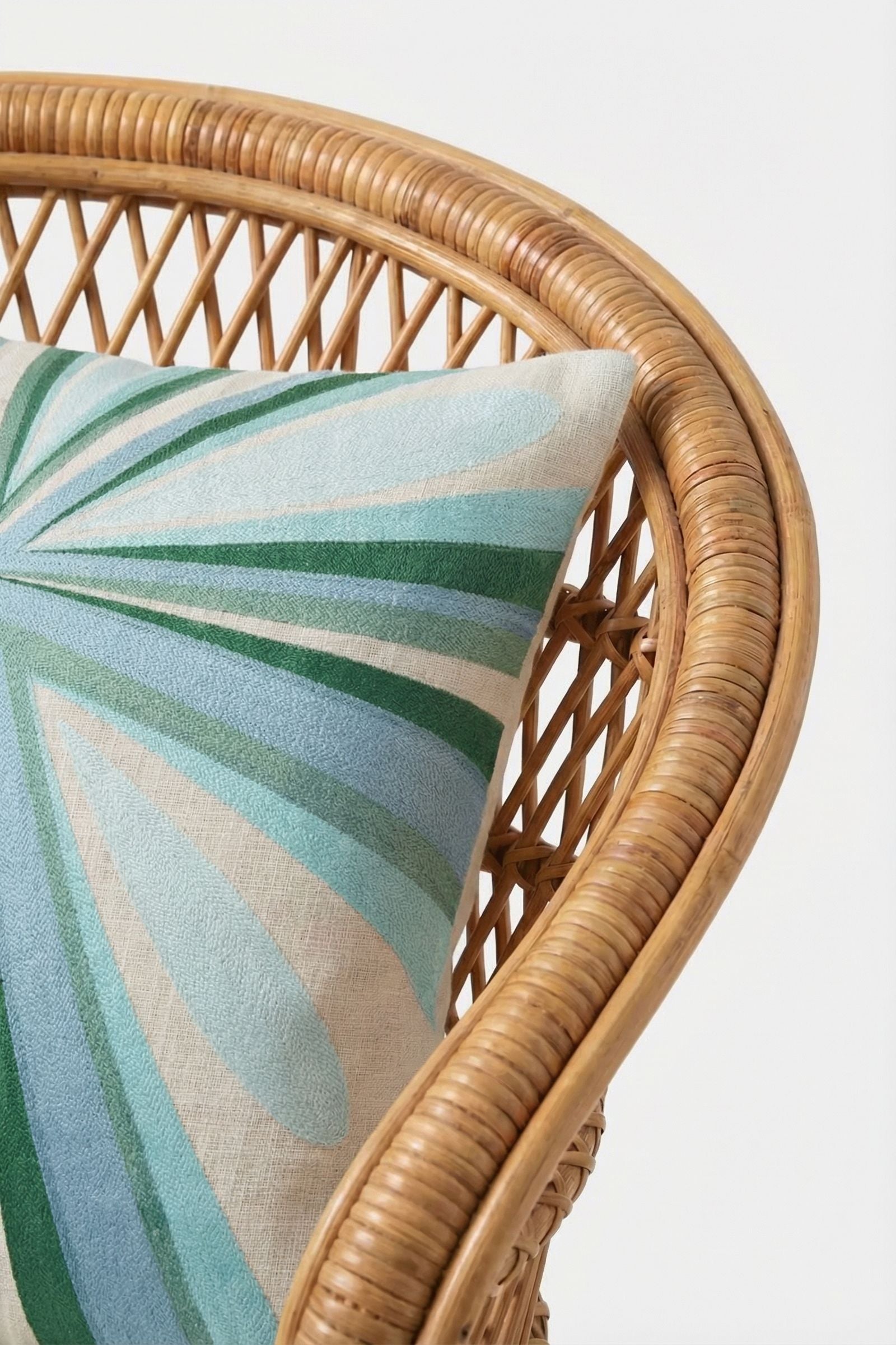 Trina Turk Shante Embroidered Square Pillow