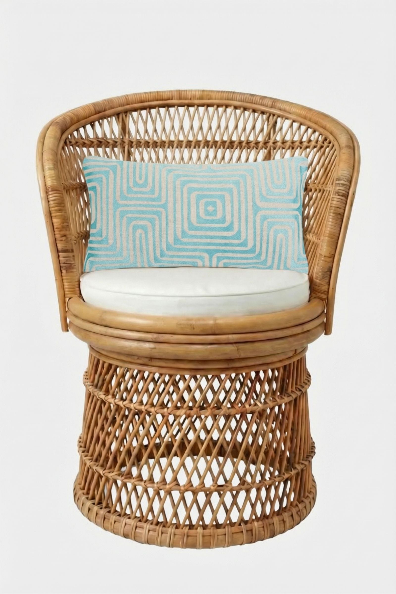 Trina Turk Amazing Maze Embroidered Lumbar Pillow