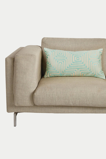 Trina Turk Amazing Maze Embroidered Lumbar Pillow