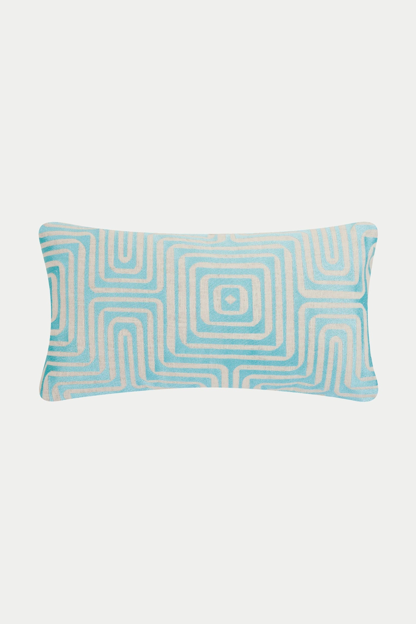 Trina Turk Amazing Maze Embroidered Lumbar Pillow