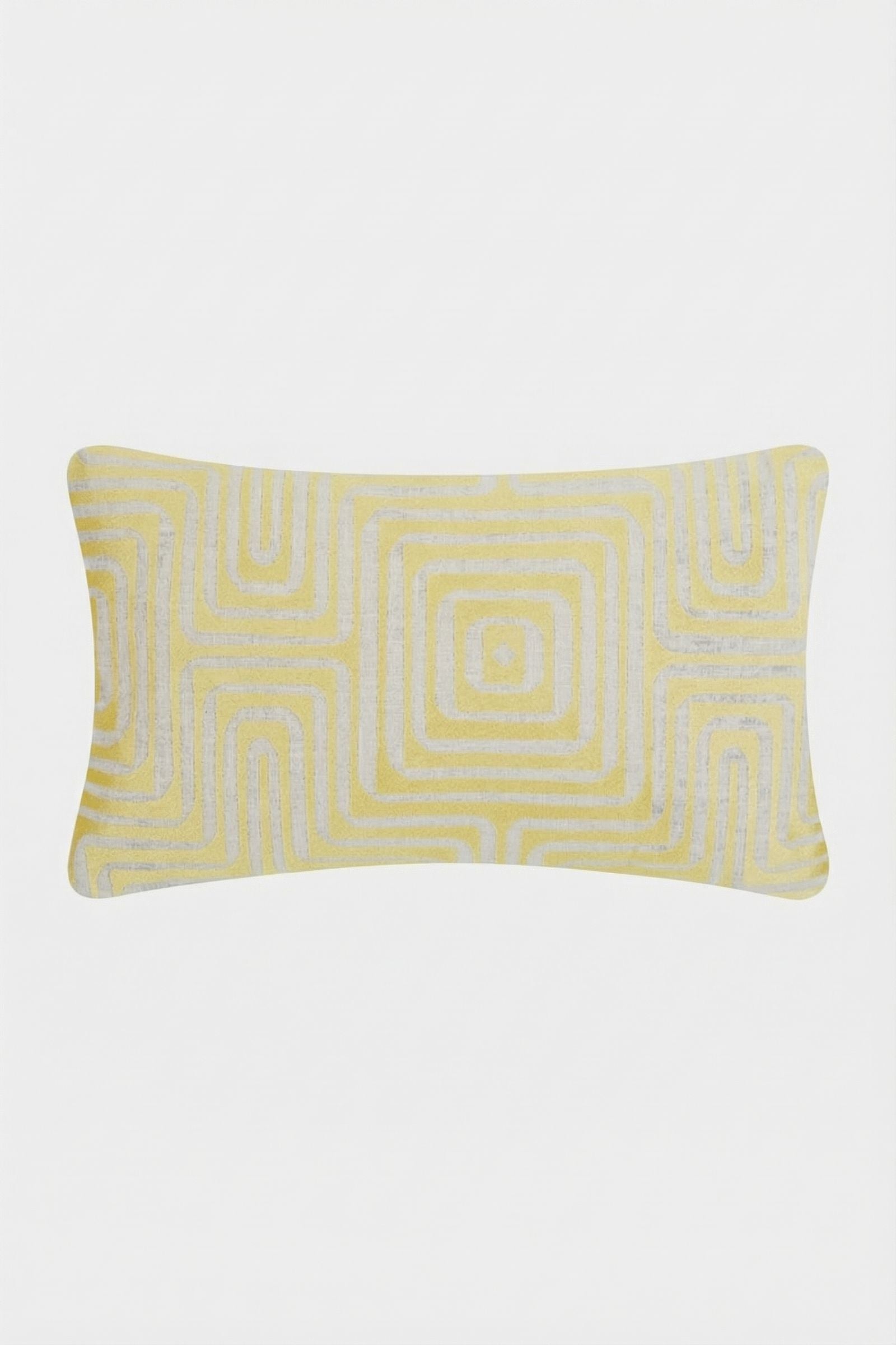 Trina Turk Amazing Maze Embroidered Lumbar Pillow