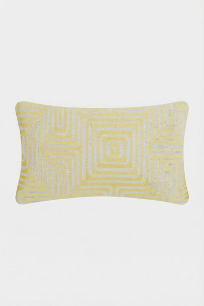 Trina Turk Amazing Maze Embroidered Lumbar Pillow