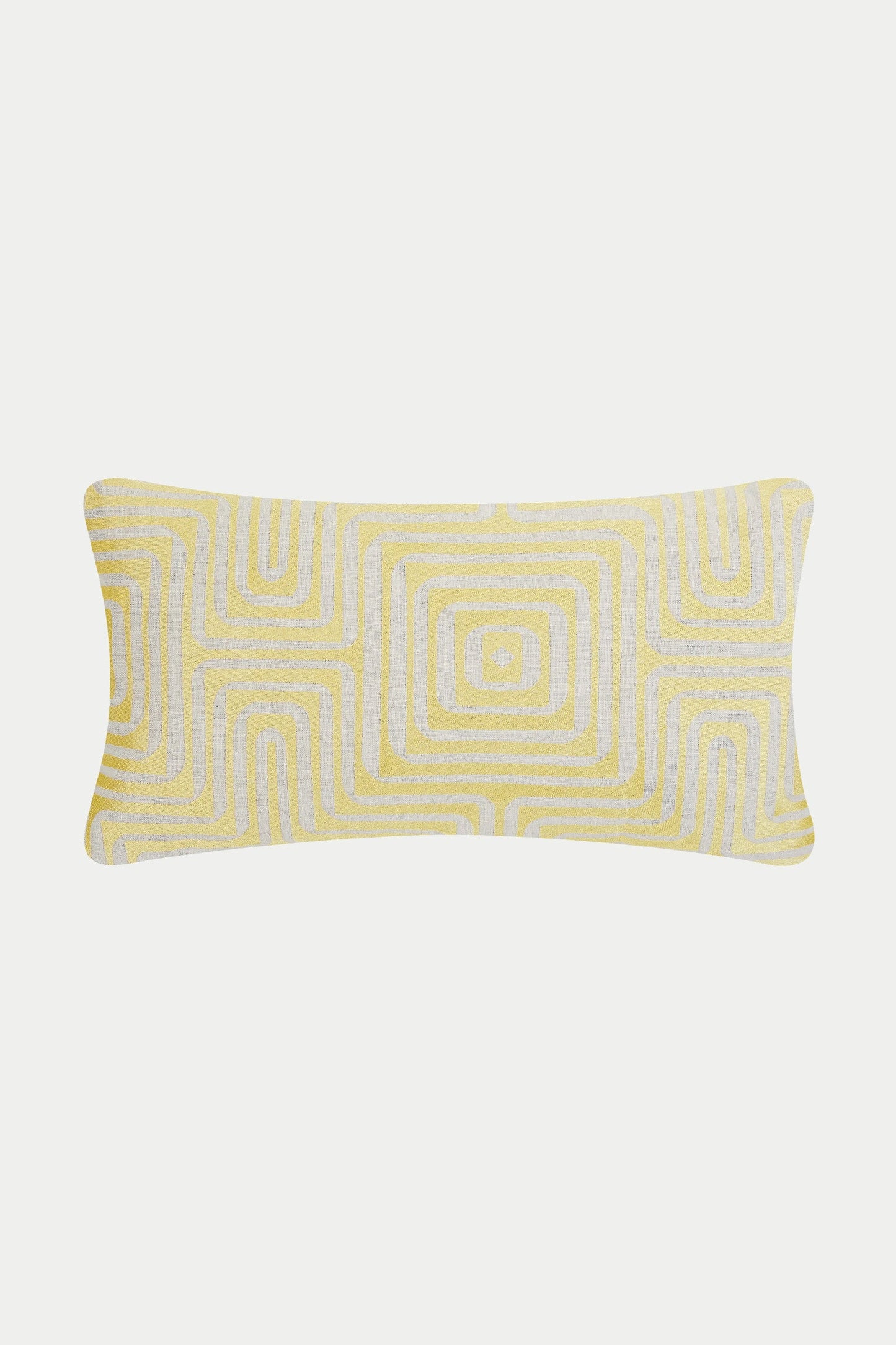 Trina Turk Amazing Maze Embroidered Lumbar Pillow