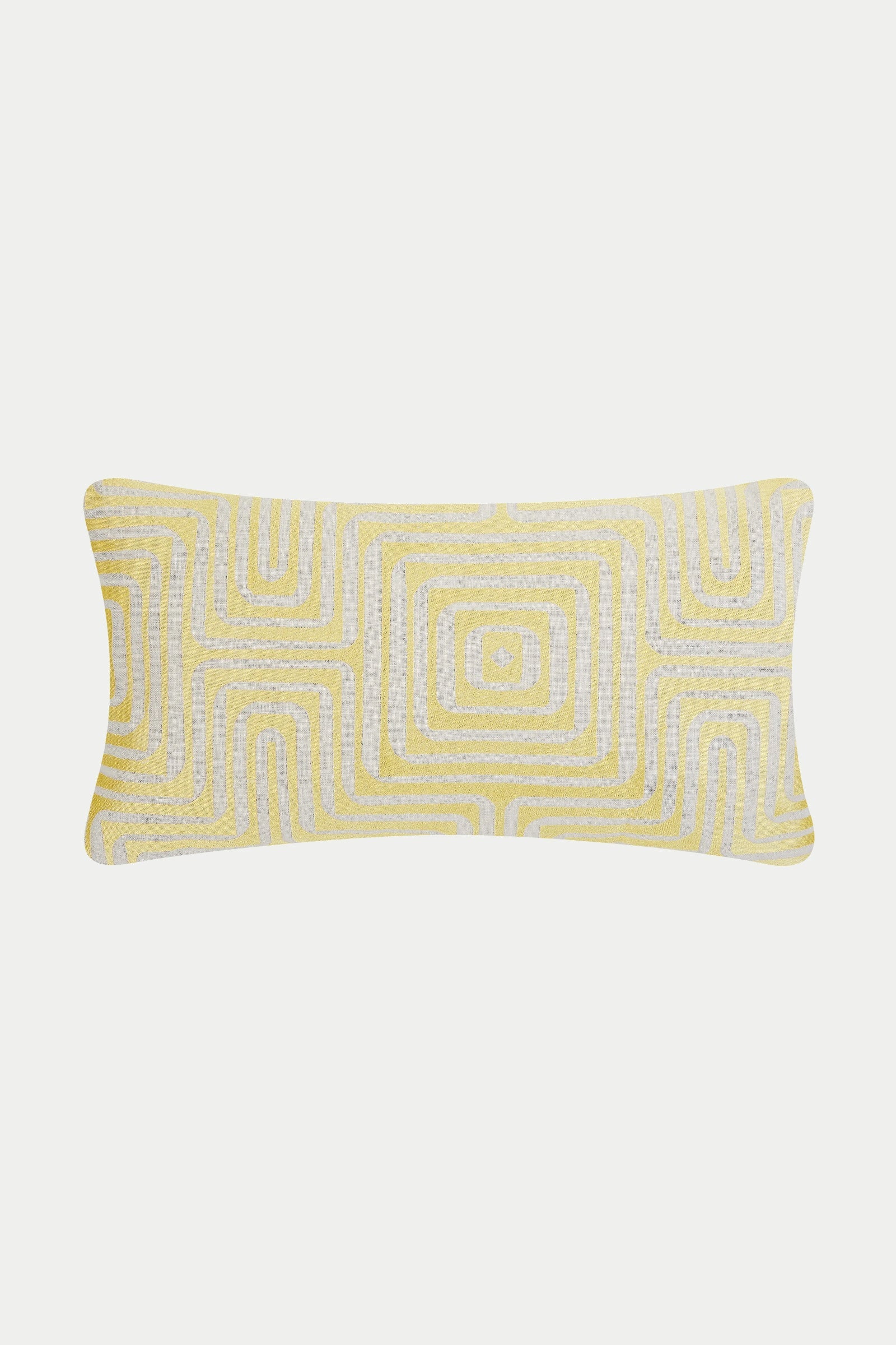 Trina Turk Amazing Maze Embroidered Lumbar Pillow