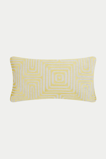 Trina Turk Amazing Maze Embroidered Lumbar Pillow