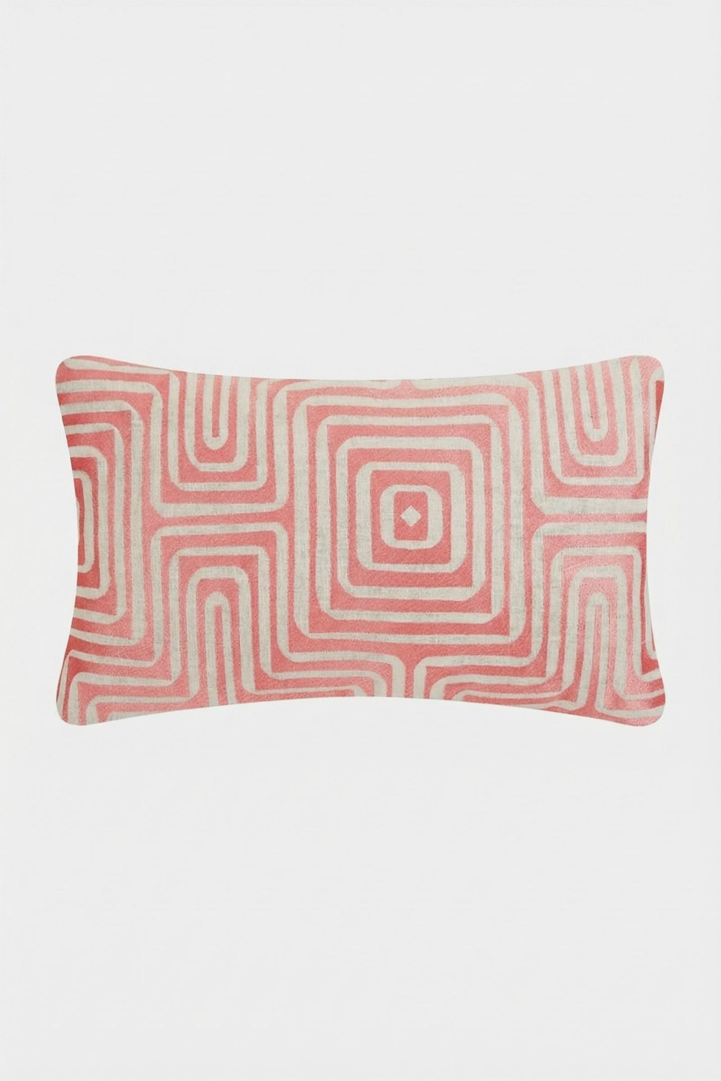 Trina Turk Amazing Maze Embroidered Lumbar Pillow