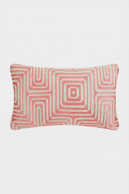 Trina Turk Amazing Maze Embroidered Lumbar Pillow