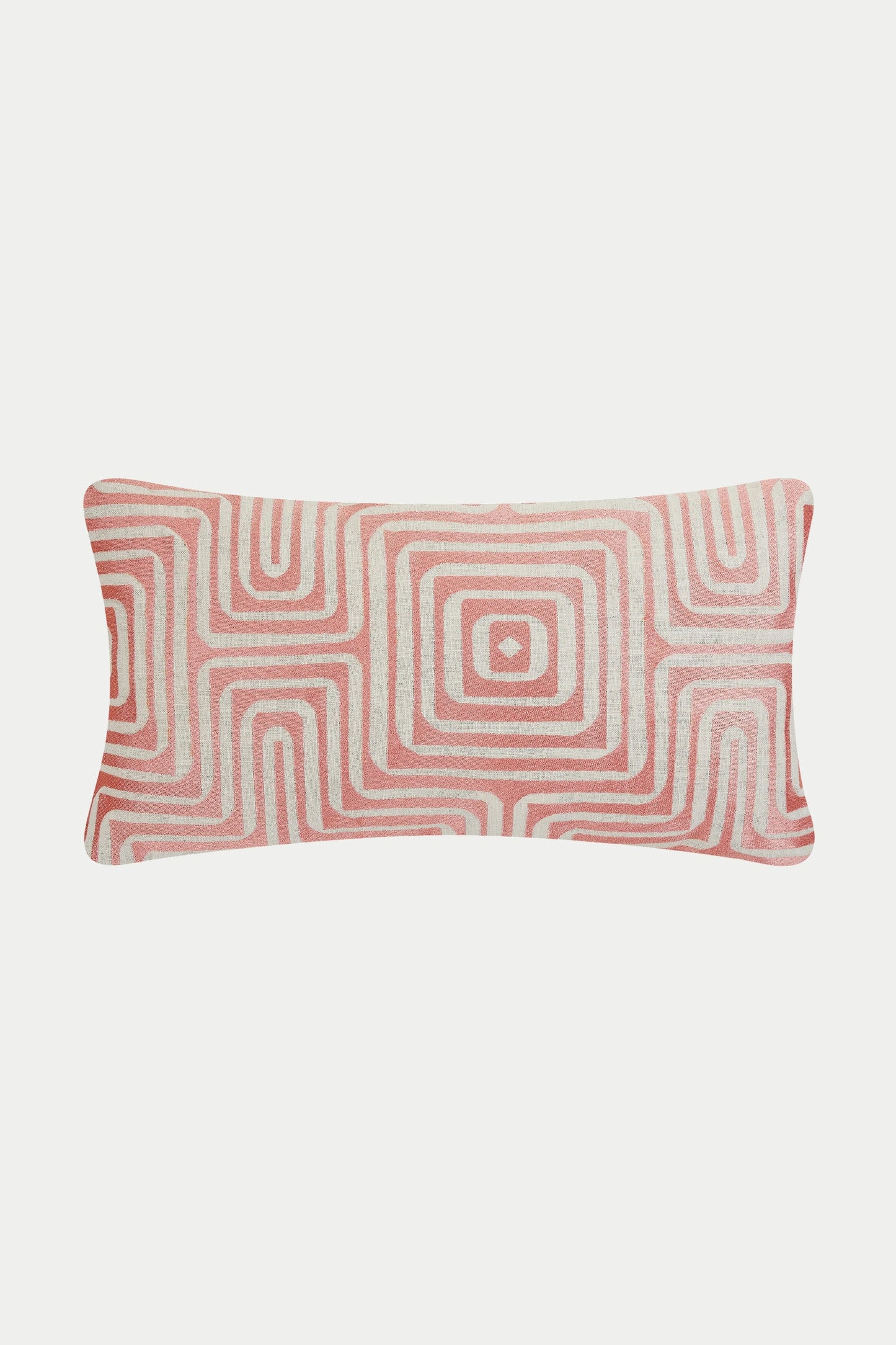 Trina Turk Amazing Maze Embroidered Lumbar Pillow